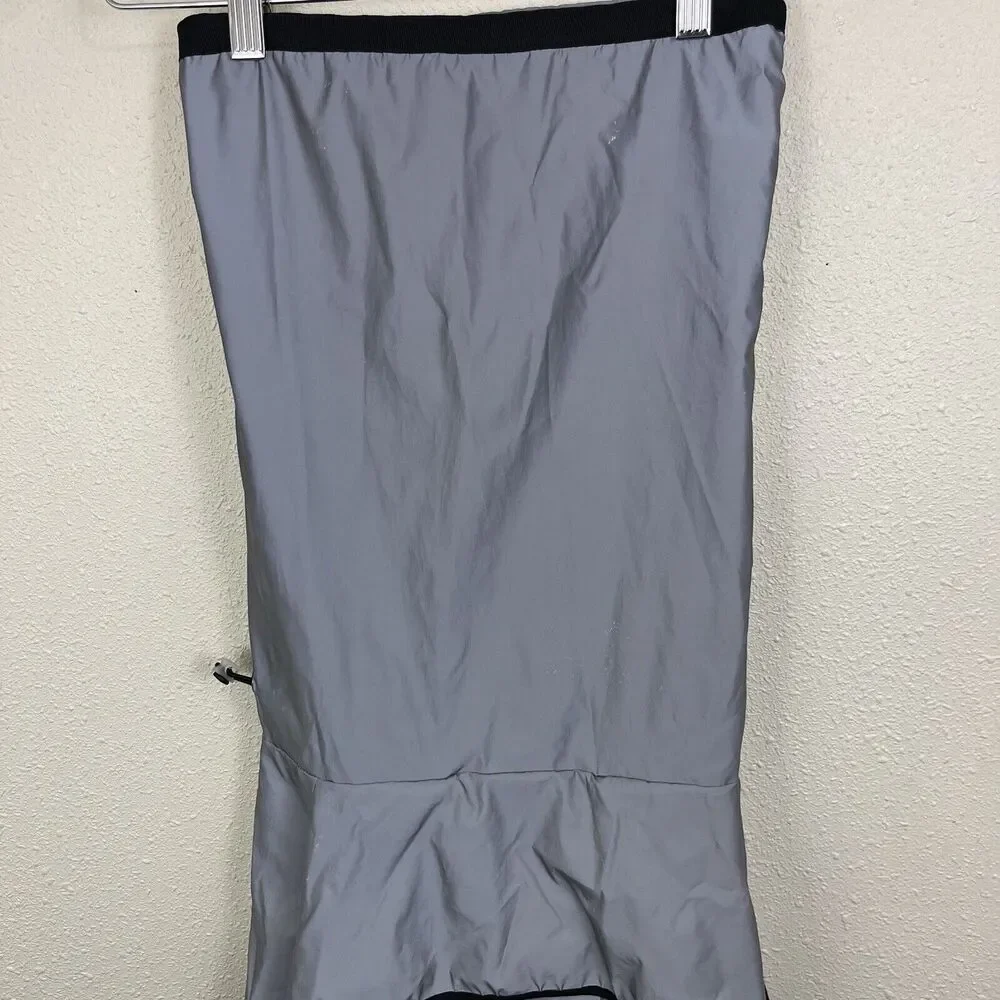 Vanpardo Reflective Hi-Vis Waterproof Outdoor Dog Rain Coat Gray Canine MEDIUM